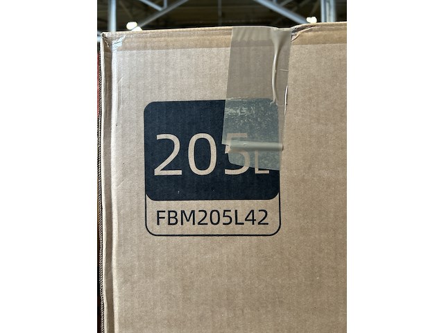 Koel-vriescombinatie 205 liter chiq, fbm205l42 - afbeelding 2 van  3