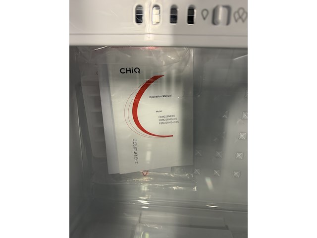 Koel-vriescombinatie 231 liter chiq, fbm228ne4de - afbeelding 4 van  6
