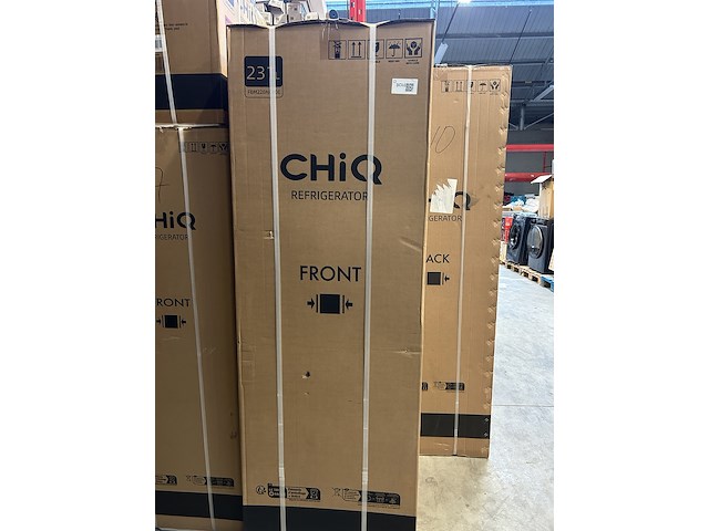 Koel-vriescombinatie 231 liter chiq, fbm228ne4de - afbeelding 4 van  5