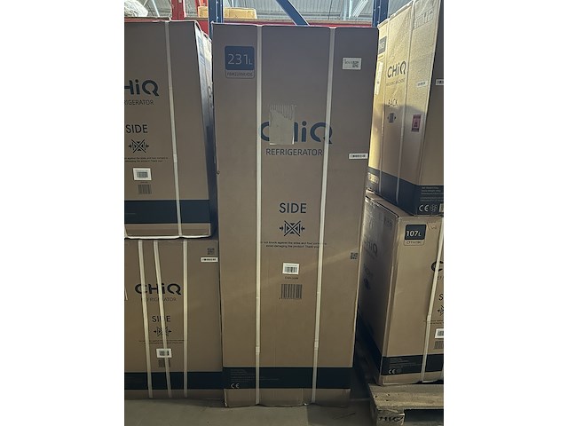 Koel-vriescombinatie 231 liter chiq, fbm228ne4de - afbeelding 4 van  5