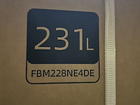 Koel-vriescombinatie 231 liter chiq, fbm228ne4de - afbeelding 5 van  5