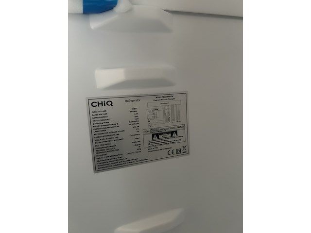 Koel-vriescombinatie 231 liter chiq, fbm228ne4de - afbeelding 5 van  6