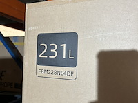 Koel-vriescombinatie 231 liter chiq, fbm228ne4de - afbeelding 2 van  4