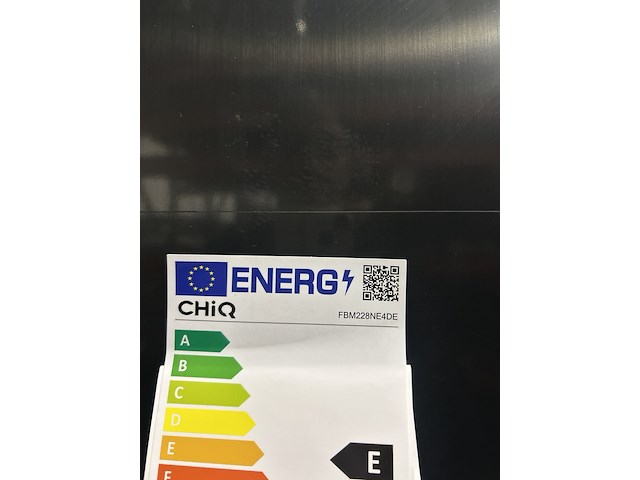 Koel-vriescombinatie 231 liter chiq, fbm228ne4de - afbeelding 3 van  8