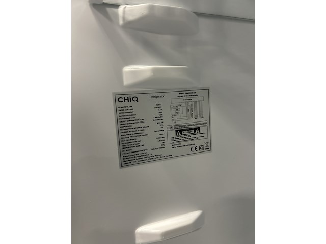 Koel-vriescombinatie 231 liter chiq, fbm228ne4de - afbeelding 5 van  5