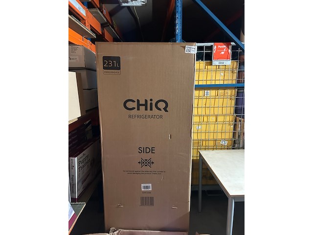 Koel-vriescombinatie 231 liter chiq, fbm228ne4de - afbeelding 1 van  2
