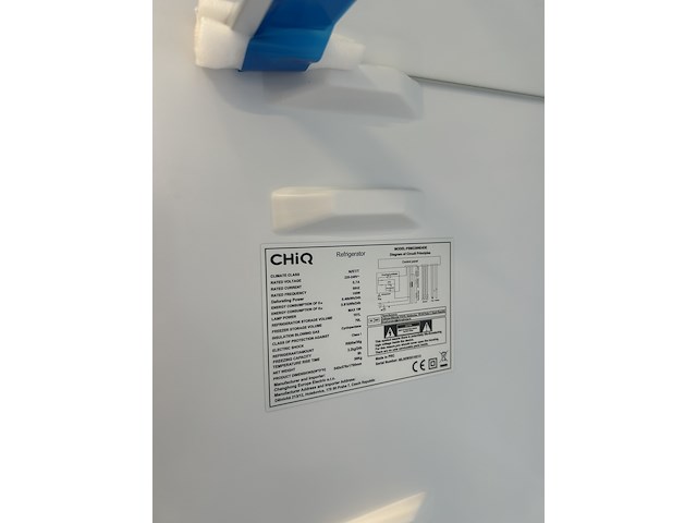 Koel-vriescombinatie 231 liter, chiq, fbm228ne4de - afbeelding 6 van  8