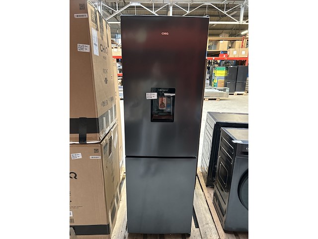 Koel-vriescombinatie 231 liter, chiq, fbm228ne4de - afbeelding 1 van  6