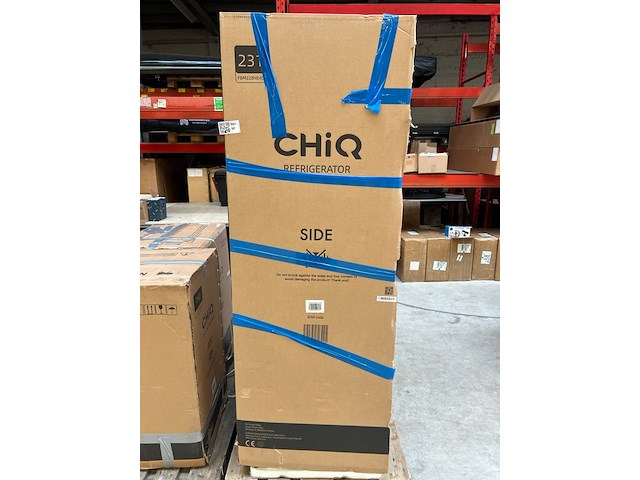 Koel-vriescombinatie 231 liter, chiq, fbm228ne4de - afbeelding 2 van  3