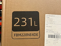 Koel-vriescombinatie 231 liter, chiq, fbm228ne4de - afbeelding 3 van  3