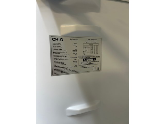 Koel-vriescombinatie 231 liter, chiq, fbm228ne4de - afbeelding 5 van  6