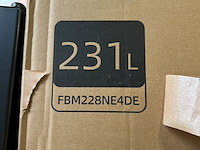 Koel-vriescombinatie 231 liter, chiq, fbm228ne4de - afbeelding 3 van  3