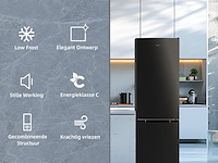 Koel-vriescombinatie 262 liter chiq, cbm260lc - afbeelding 3 van  6