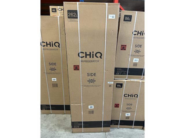 Koel-vriescombinatie 262 liter chiq, cbm260lc - afbeelding 5 van  6