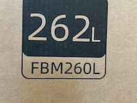 Koel-vriescombinatie 262 liter, chiq, fbm260l - afbeelding 2 van  2