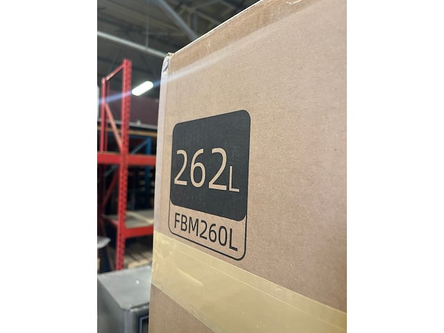 Koel-vriescombinatie 262 liter, chiq, fbm260l - afbeelding 2 van  2