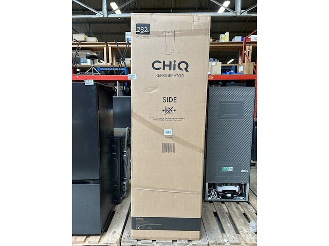 Koel-vriescombinatie 282 liter chiq, cid282neibe - afbeelding 1 van  3