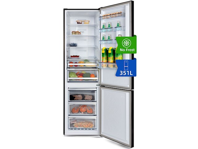 Koel-vriescombinatie 356 liter chiq, fbm351nei42 - afbeelding 2 van  9