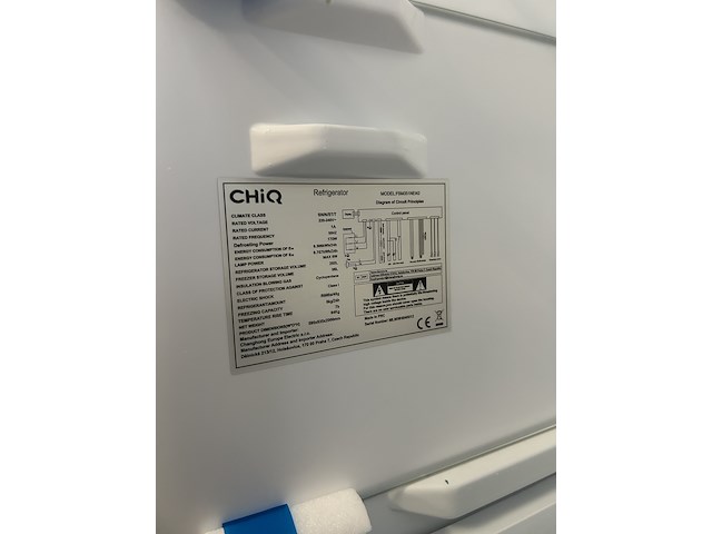 Koel-vriescombinatie 356 liter, chiq, fbm351nei42 - afbeelding 7 van  8