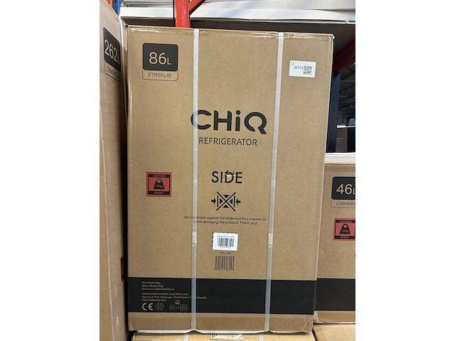 Koel-vriescombinatie 86 liter chiq, ftm86l4e - afbeelding 5 van  6