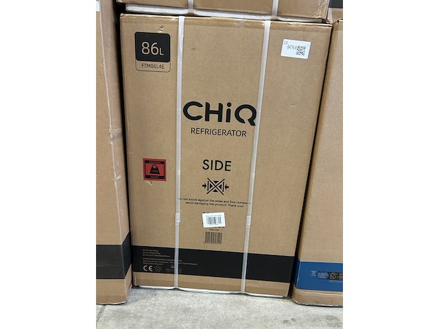 Koel-vriescombinatie 86 liter chiq, ftm86l4e - afbeelding 5 van  6