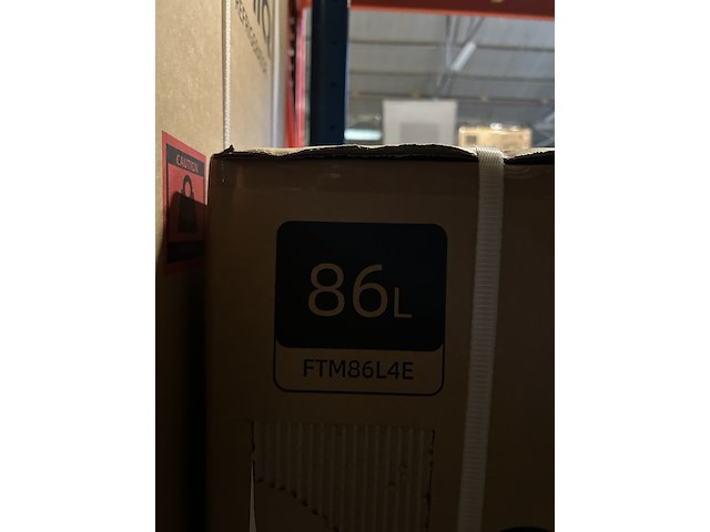 Koel-vriescombinatie 86 liter chiq, ftm86l4e - afbeelding 4 van  4