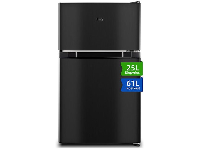 Koel-vriescombinatie 86 liter chiq, ftm86l4e - afbeelding 1 van  5