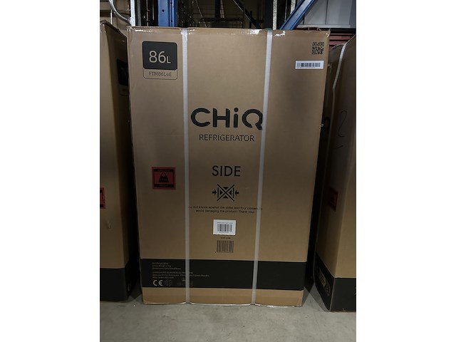 Koel-vriescombinatie 86 liter chiq, ftm86l4e - afbeelding 4 van  5