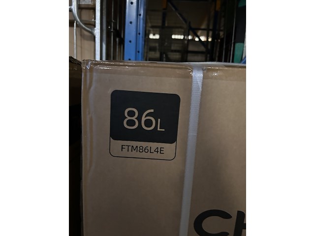 Koel-vriescombinatie 86 liter chiq, ftm86l4e - afbeelding 5 van  5