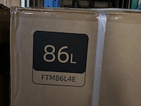 Koel-vriescombinatie 86 liter chiq, ftm86l4e - afbeelding 5 van  5