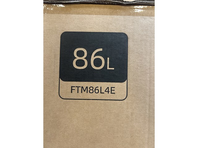 Koel-vriescombinatie 86 liter chiq, ftm86l4e - afbeelding 2 van  2