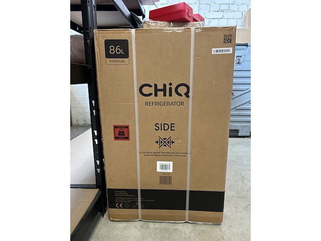 Koel-vriescombinatie 86 liter, chiq, ftm86l4e - afbeelding 2 van  4