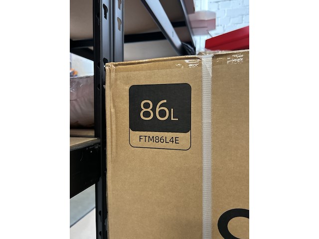 Koel-vriescombinatie 86 liter, chiq, ftm86l4e - afbeelding 3 van  4