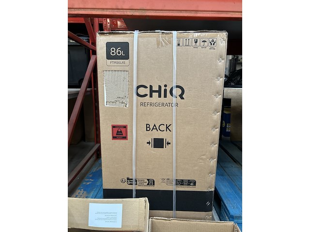 Koel-vriescombinatie 86 liter, chiq, ftm86l4e - afbeelding 2 van  3