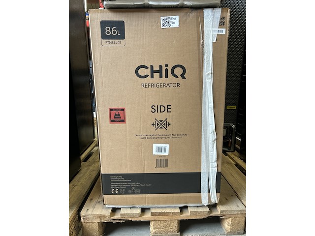 Koel-vriescombinatie 86 liter chiq, ftm86l4e - afbeelding 1 van  3