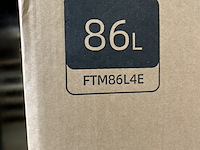 Koel-vriescombinatie 86 liter chiq, ftm86l4e - afbeelding 2 van  2