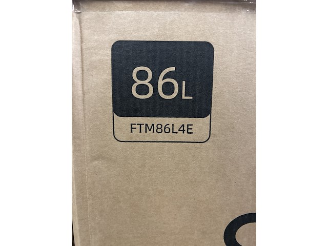 Koel-vriescombinatie 86 liter chiq, ftm86l4e - afbeelding 2 van  2