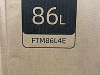 Koel-vriescombinatie 86 liter chiq, ftm86l4e - afbeelding 2 van  2
