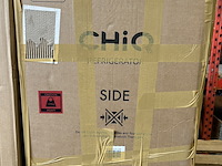 Koel-vriescombinatie 86 liter chiq, ftm86l4e - afbeelding 1 van  2