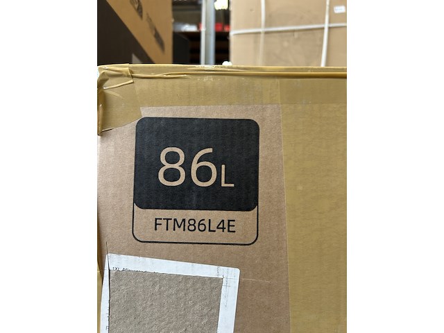 Koel-vriescombinatie 86 liter chiq, ftm86l4e - afbeelding 2 van  2