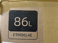 Koel-vriescombinatie 86 liter chiq, ftm86l4e - afbeelding 2 van  2