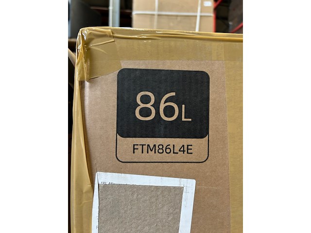 Koel-vriescombinatie 86 liter, chiq, ftm86l4e - afbeelding 3 van  3