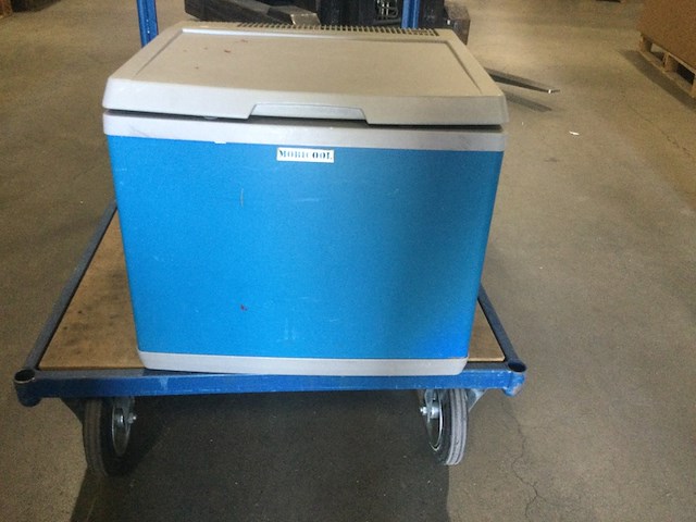 Koelbox, 40 liter mobicool, c 40 23000, blauw/wit - afbeelding 1 van  6