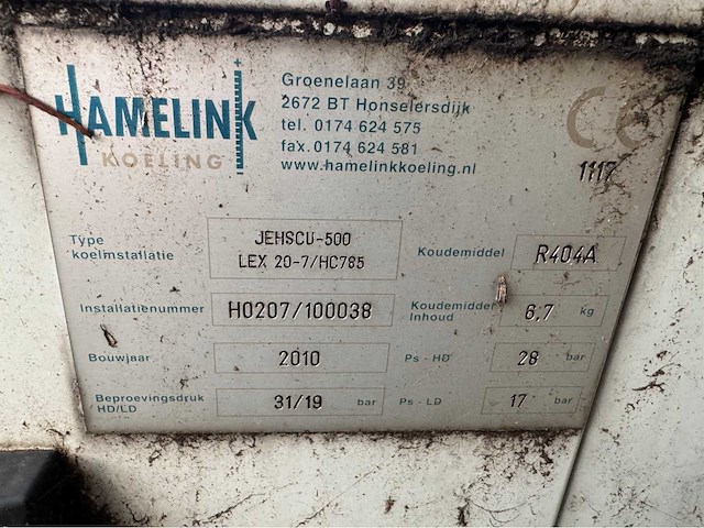 Koelcel (8,25x6,25 mtr) (52 m2) - afbeelding 16 van  25