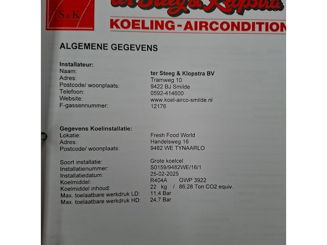 Koelcel ter steeg & klopstra bv - afbeelding 11 van  29