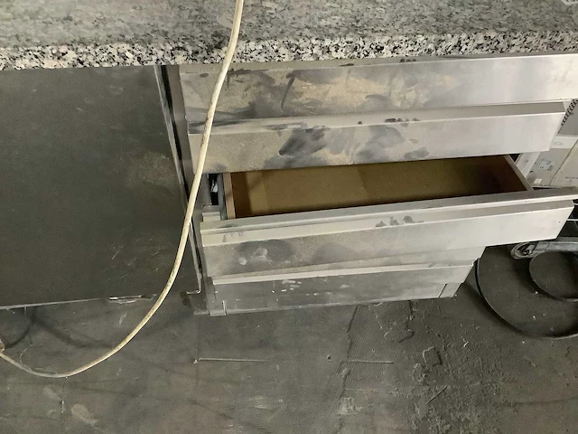 Koeling met pizza werkblad - refrigerated table - afbeelding 4 van  5