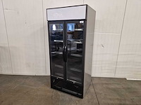 Koelkast - tefcold - fsc891h - dubbeldeurs glas