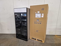 Koelkast - tefcold - fsc891h - dubbeldeurs glas