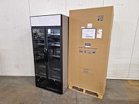 Koelkast - tefcold - fsc891h - dubbeldeurs glas