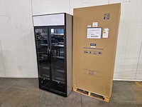 Koelkast - tefcold - fsc891h - dubbeldeurs glas